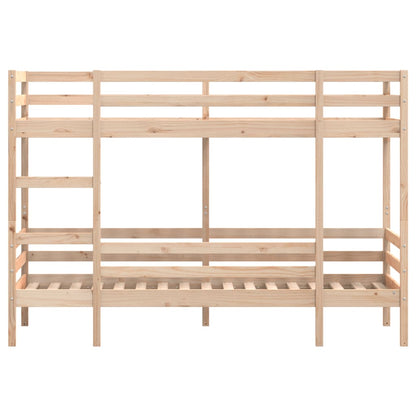 Bunk Bed without Mattress 90x200 cm Solid Wood Pine