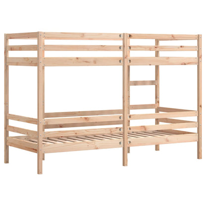 Bunk Bed without Mattress 90x200 cm Solid Wood Pine