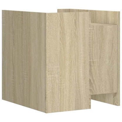 Bedside Cabinet Sonoma Oak 45x50x50 cm Engineered Wood