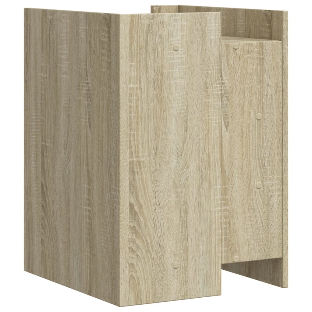 Bedside Cabinet Sonoma Oak 45x50x65 cm Engineered Wood