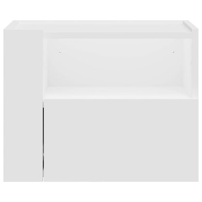 Wall-mounted Bedside Cabinet White 45x30x35 cm