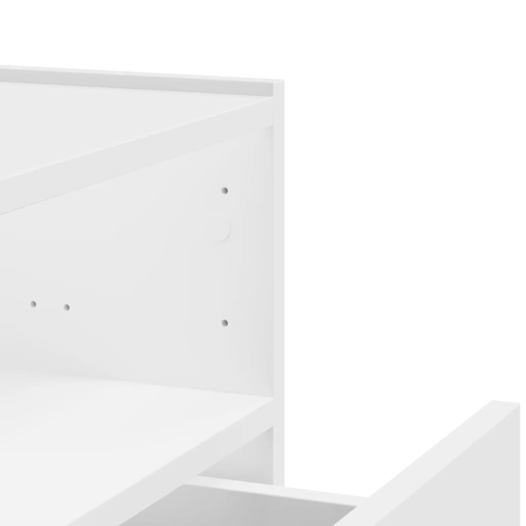 Wall-mounted Bedside Cabinet White 45x30x35 cm