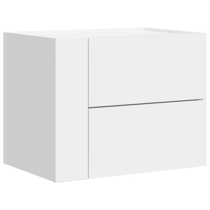 Wall-mounted Bedside Cabinets 2 pcs White 45x30x35 cm