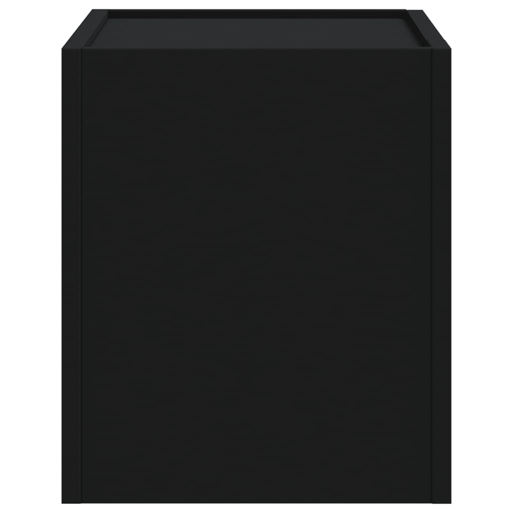 Wall-mounted Bedside Cabinets 2 pcs Black 45x30x35 cm