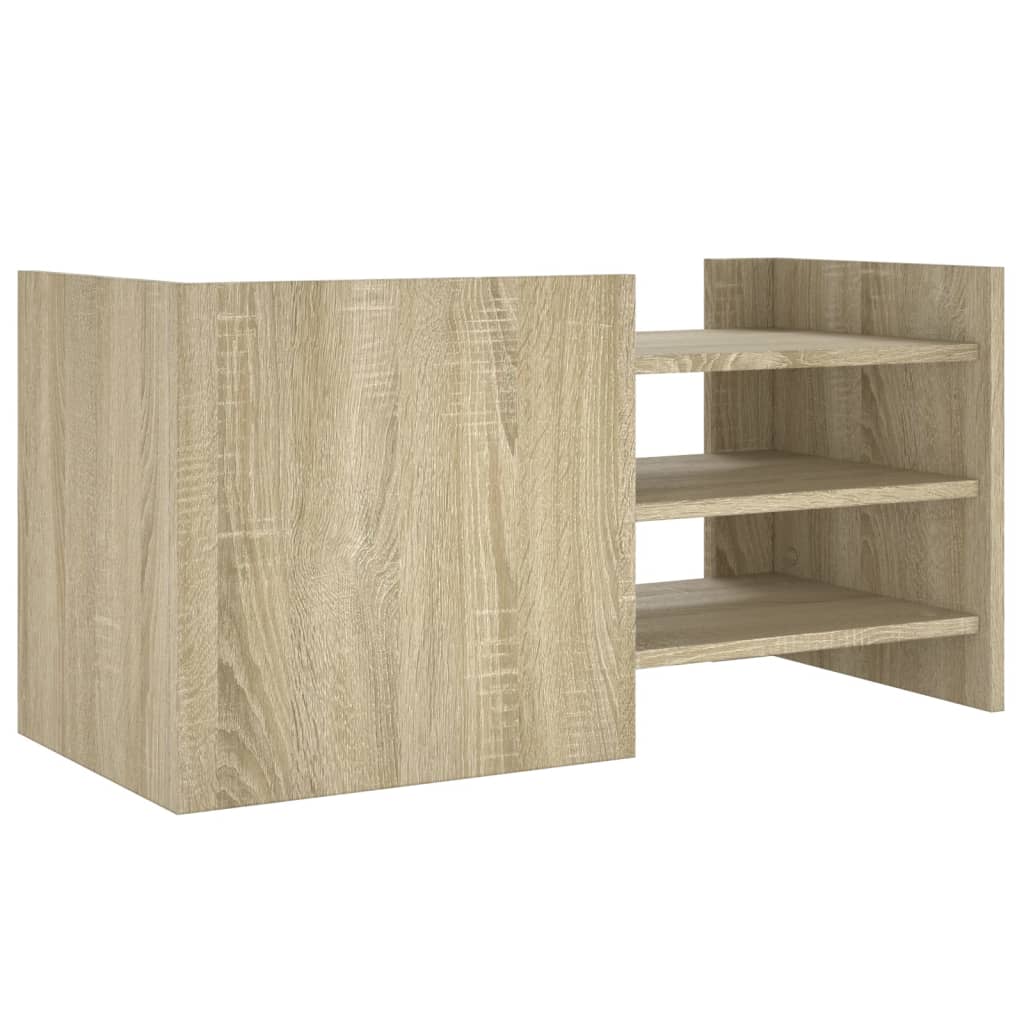 TV Cabinet Sonoma Oak 80x35x40 cm Engineered Wood