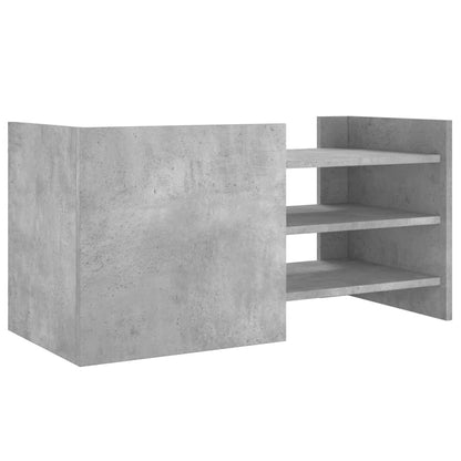 TV Cabinet Concrete Grey 80x35x40 cm Engineered Wood