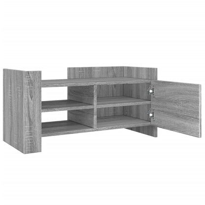 TV Cabinet Grey Sonoma 80x35x40 cm Engineered Wood