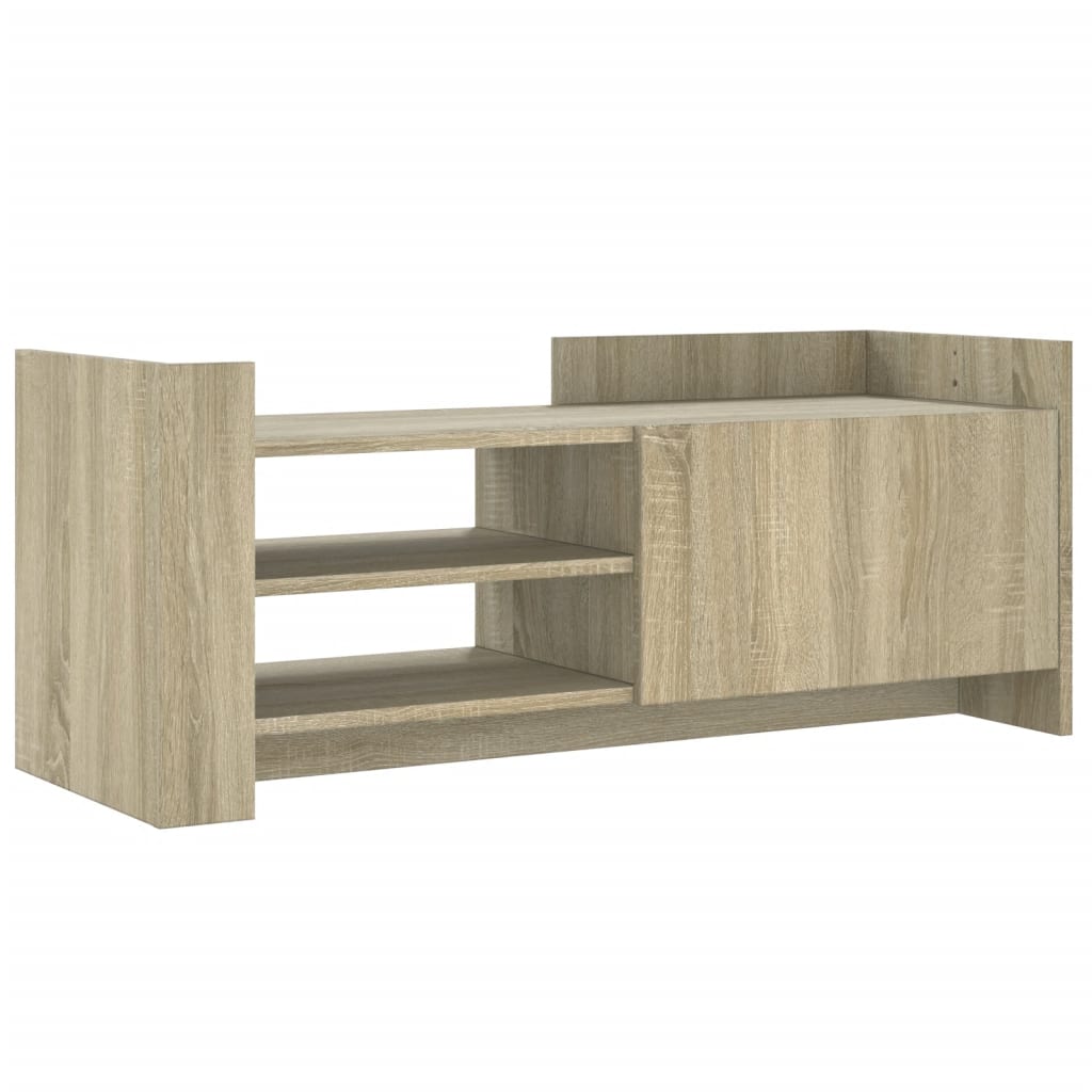 TV Cabinet Sonoma Oak 100x35x40 cm Engineered Wood