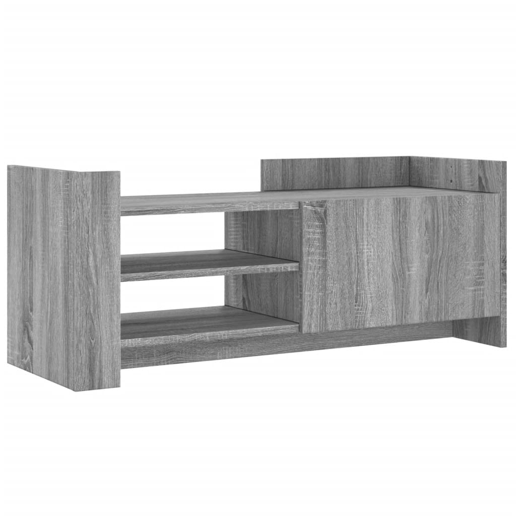 TV Cabinet Grey Sonoma 100x35x40 cm Engineered Wood