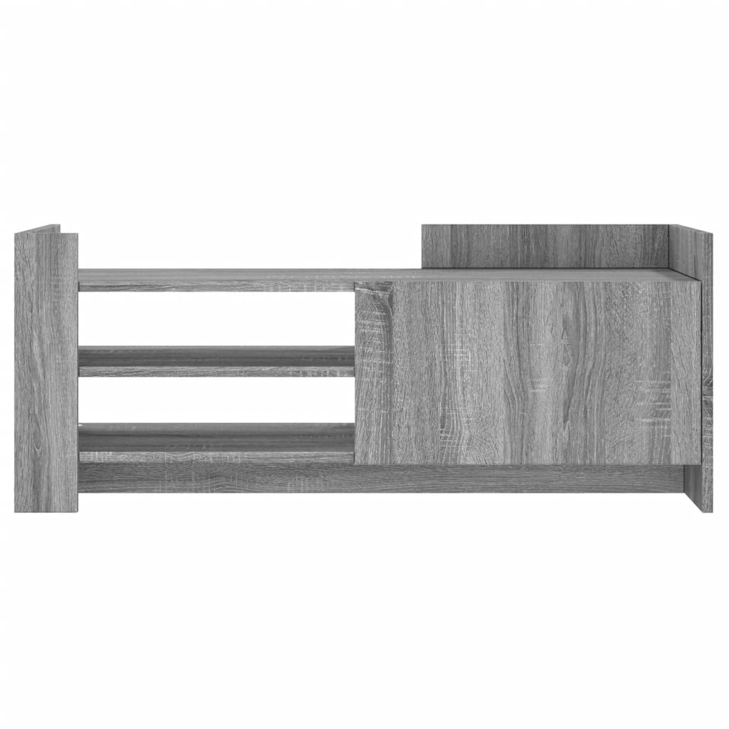 TV Cabinet Grey Sonoma 100x35x40 cm Engineered Wood