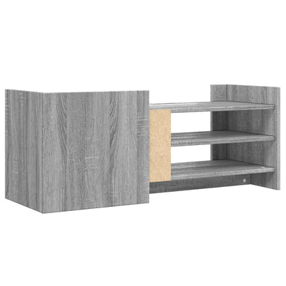 TV Cabinet Grey Sonoma 100x35x40 cm Engineered Wood