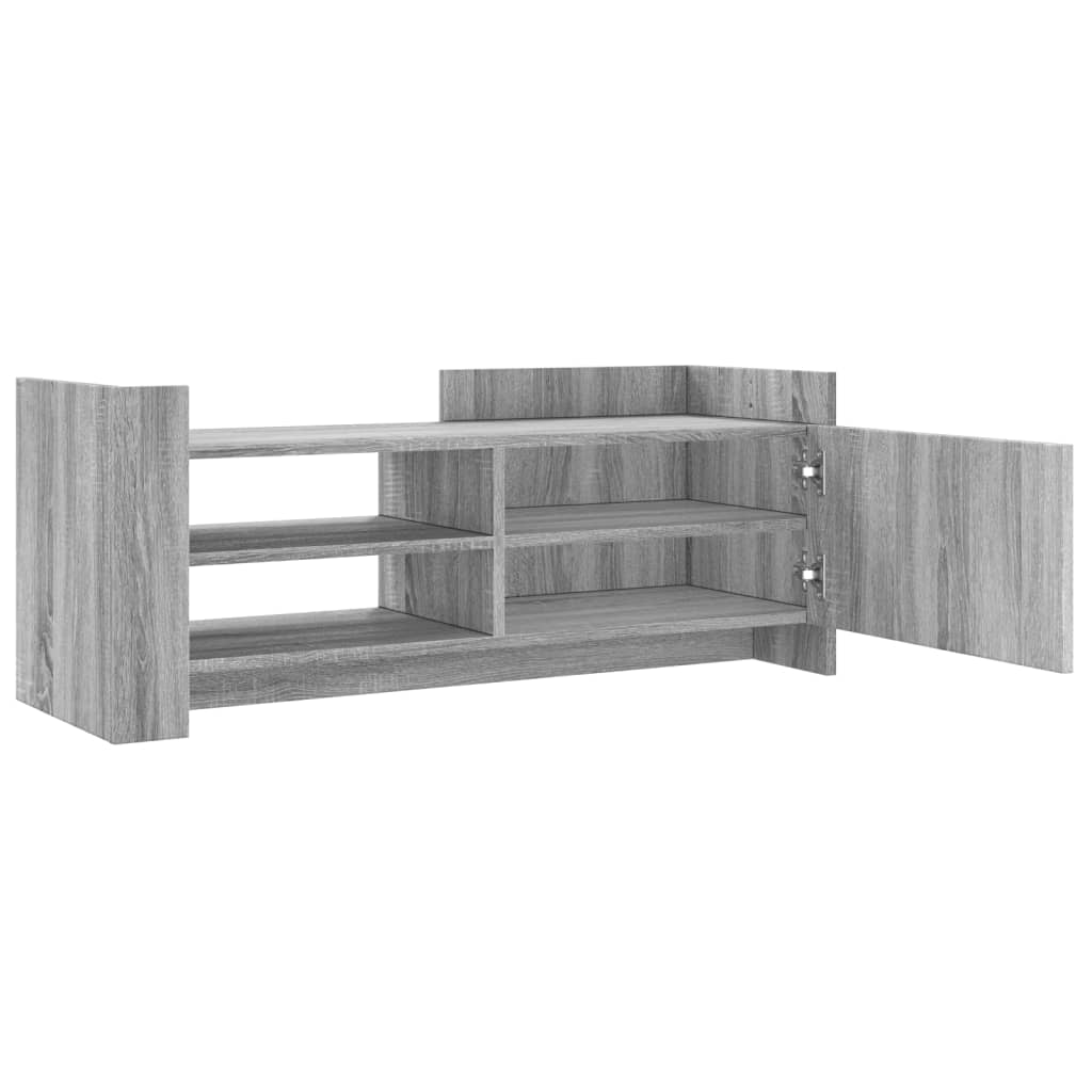 TV Cabinet Grey Sonoma 100x35x40 cm Engineered Wood