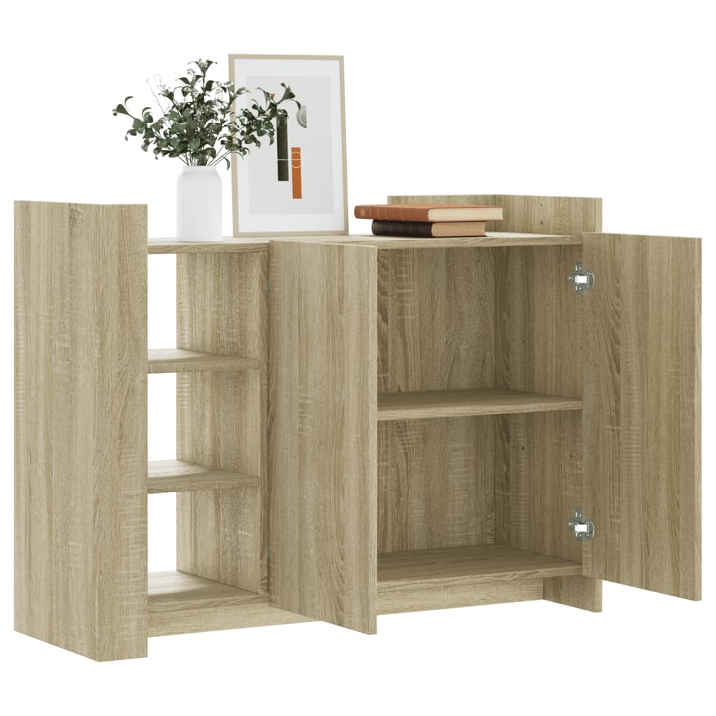 Sideboard Sonoma Oak 100x35x75 cm Engineered Wood