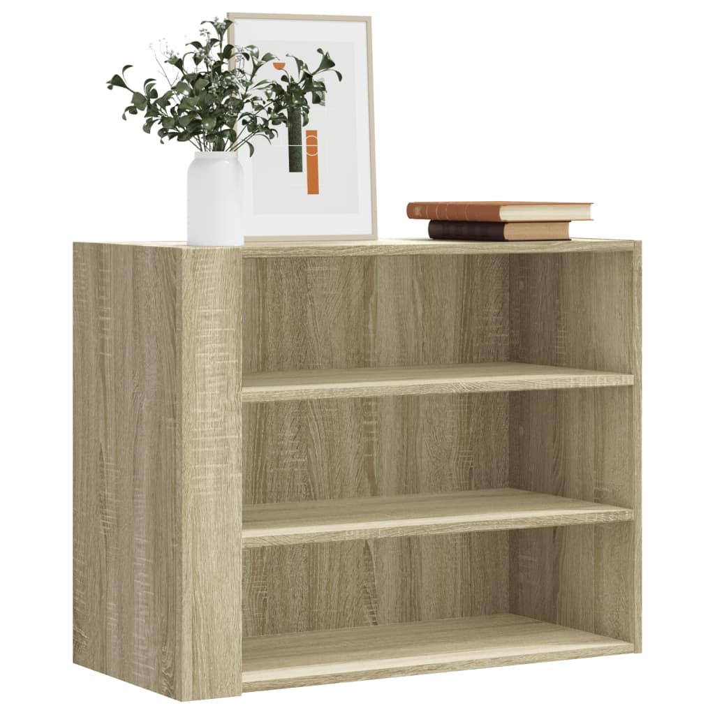 Wall Cabinet Sonoma Oak 75x35x60 cm Engineered Wood