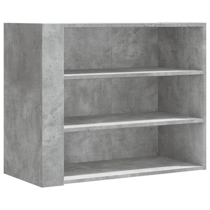 Wall Cabinet Concrete Grey 75x35x60 cm Engineered Wood