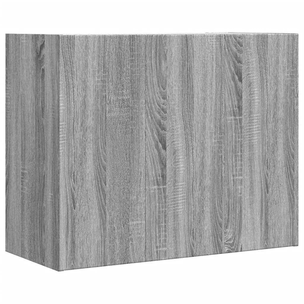 Wall Cabinet Grey Sonoma 75x35x60 cm Engineered Wood