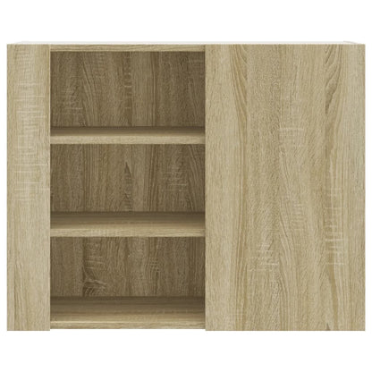 Wall Cabinet Sonoma Oak 75x35x60 cm Engineered Wood