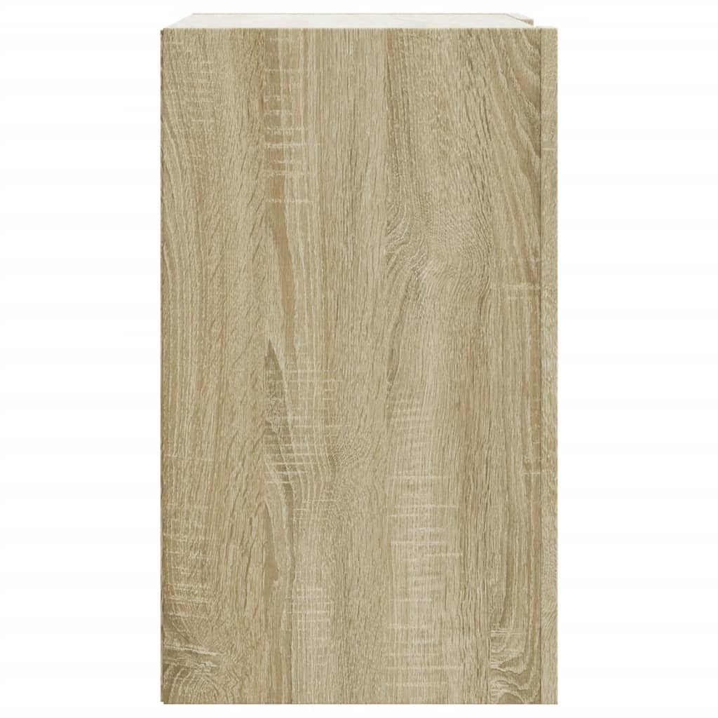 Wall Cabinet Sonoma Oak 75x35x60 cm Engineered Wood