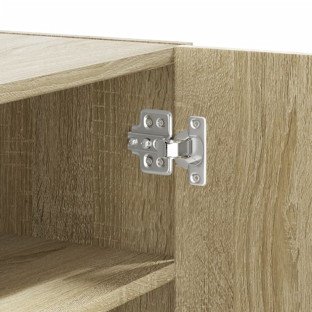 Wall Cabinet Sonoma Oak 75x35x60 cm Engineered Wood