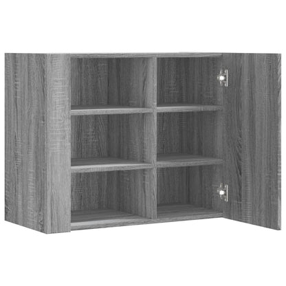 Wall Cabinet Grey Sonoma 75x35x60 cm Engineered Wood