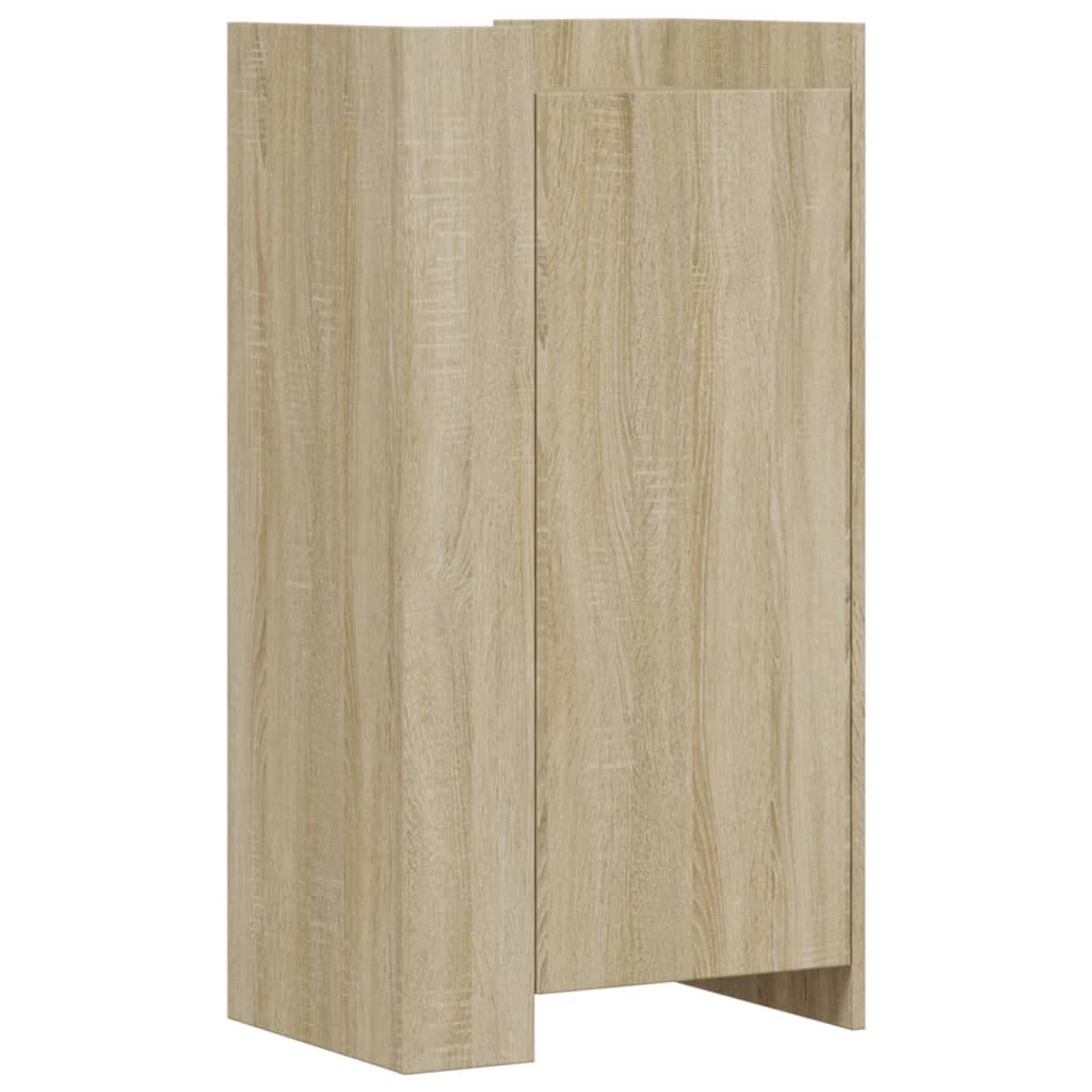 Shoe Cabinet Sonoma Oak 52x37.5x100 cm Engineered Wood