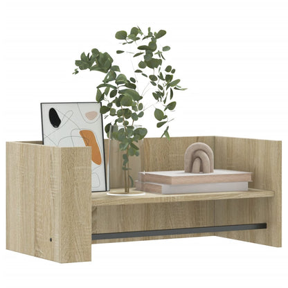 Wall Shelf Sonoma Oak 70.5x35x30.5 cm Engineered Wood