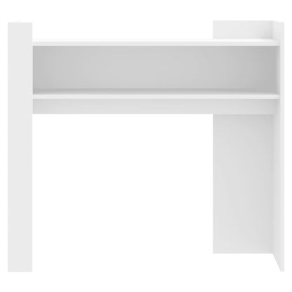 Console Table White 100x35x90 cm Engineered Wood