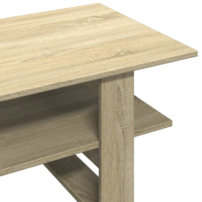 Coffee Table Sonoma Oak 102x55x42 cm Engineered Wood