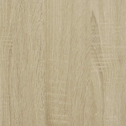 Bathroom Furniture Set Sonoma Oak Engineered Wood