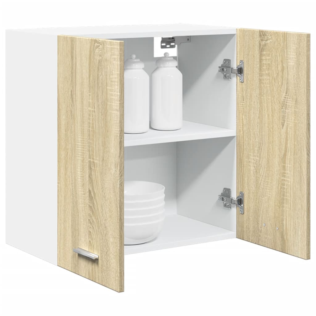 Hanging Cabinet Sonoma Oak 60x31x60 cm Engineered Wood