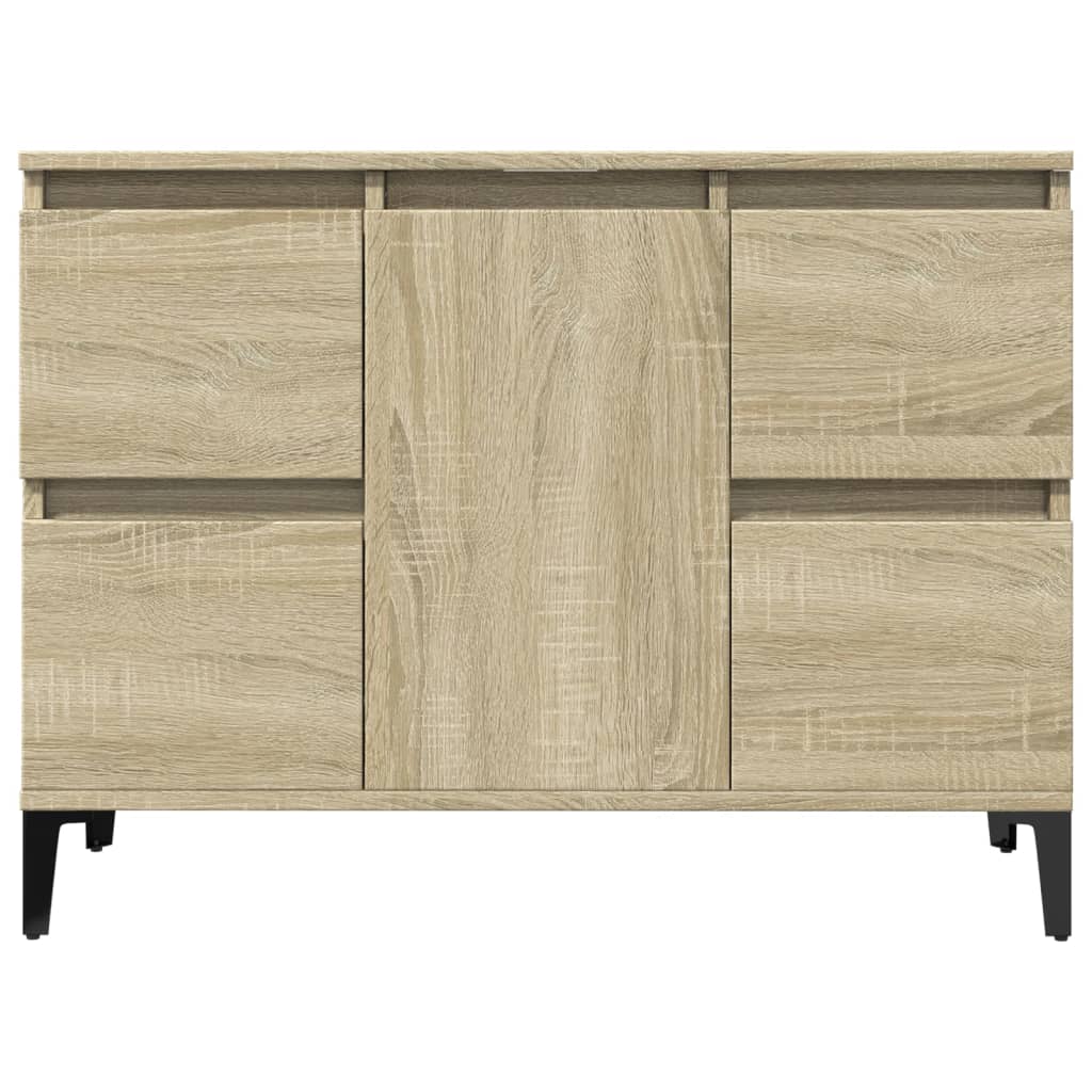 Sink Cabinet Sonoma Oak 80x33x60 cm Engineered Wood