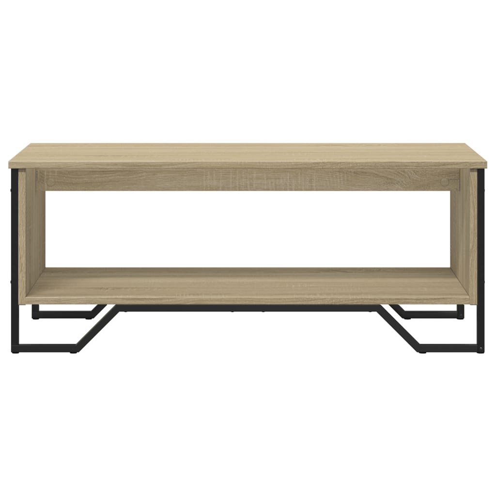 Coffee Table Sonoma Oak 100x51x40 cm Engineered Wood