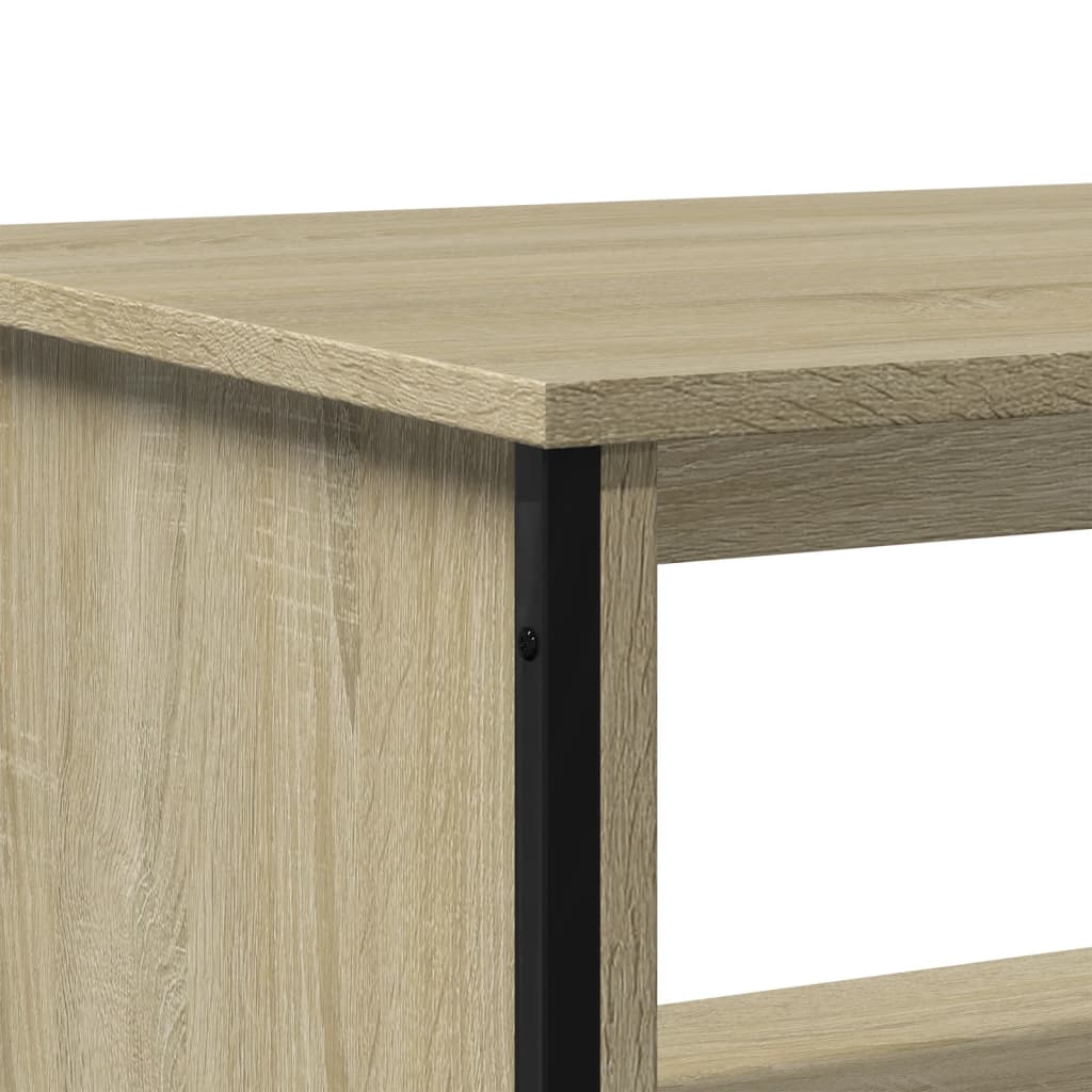 Coffee Table Sonoma Oak 100x51x40 cm Engineered Wood