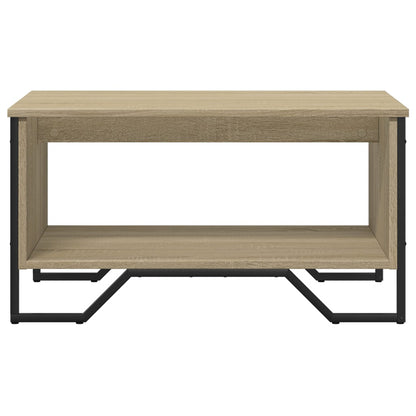 Coffee Table Sonoma Oak 75x51x40 cm Engineered Wood