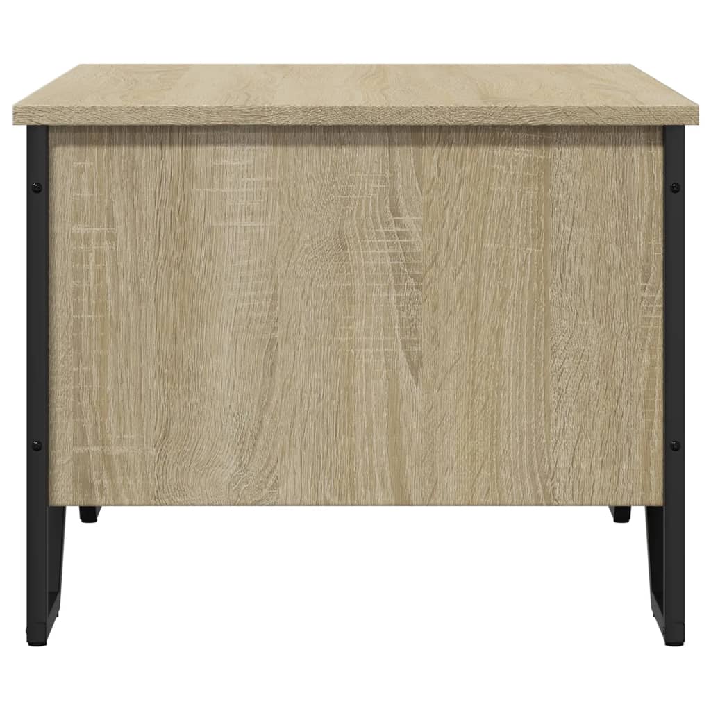 Coffee Table Sonoma Oak 75x51x40 cm Engineered Wood