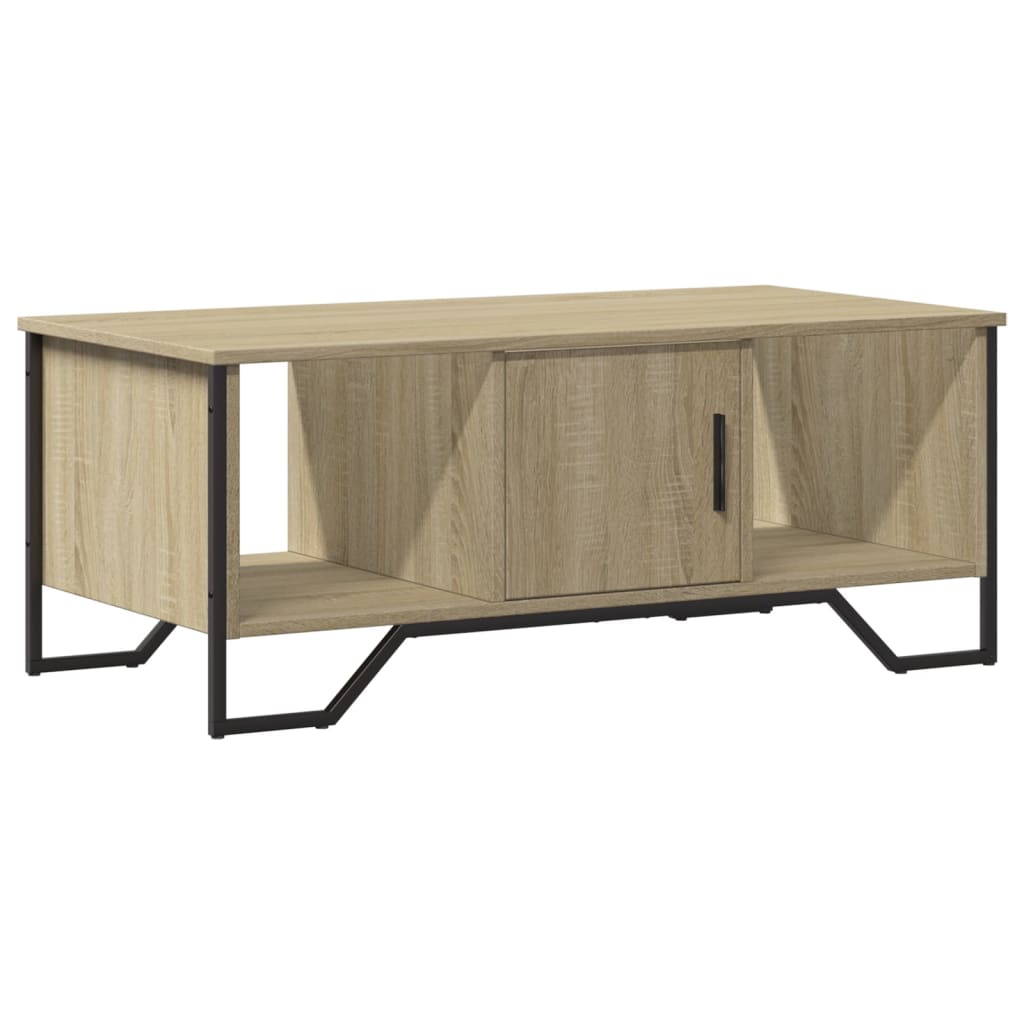 Coffee Table Sonoma Oak 100x51x40 cm Engineered Wood