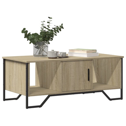 Coffee Table Sonoma Oak 100x51x40 cm Engineered Wood