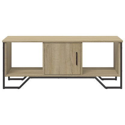 Coffee Table Sonoma Oak 100x51x40 cm Engineered Wood