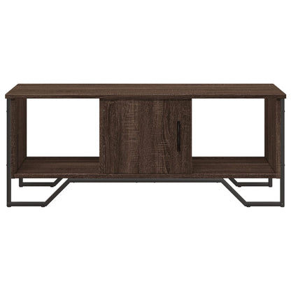 Coffee Table Brown Oak 100x51x40 cm Engineered Wood