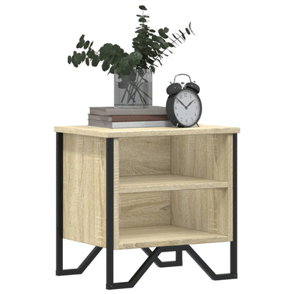 Bedside Cabinet Sonoma Oak 2 pcs 40x30x40 cm Engineered Wood