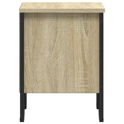 Bedside Cabinet Sonoma Oak 2 pcs 40x30x40 cm Engineered Wood