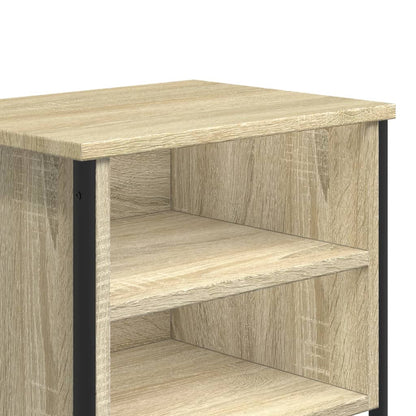 Bedside Cabinet Sonoma Oak 2 pcs 40x30x40 cm Engineered Wood