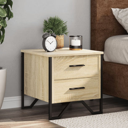 Bedside Cabinet Sonoma Oak 40x41x40 cm Engineered Wood