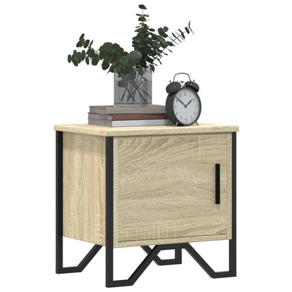 Bedside Cabinet Sonoma Oak 40x30x40 cm Engineered Wood