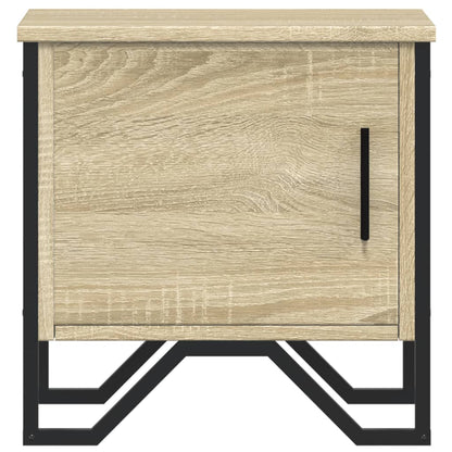 Bedside Cabinet Sonoma Oak 40x30x40 cm Engineered Wood