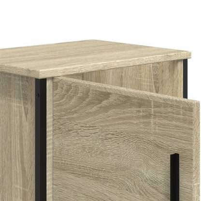 Bedside Cabinet Sonoma Oak 40x30x40 cm Engineered Wood