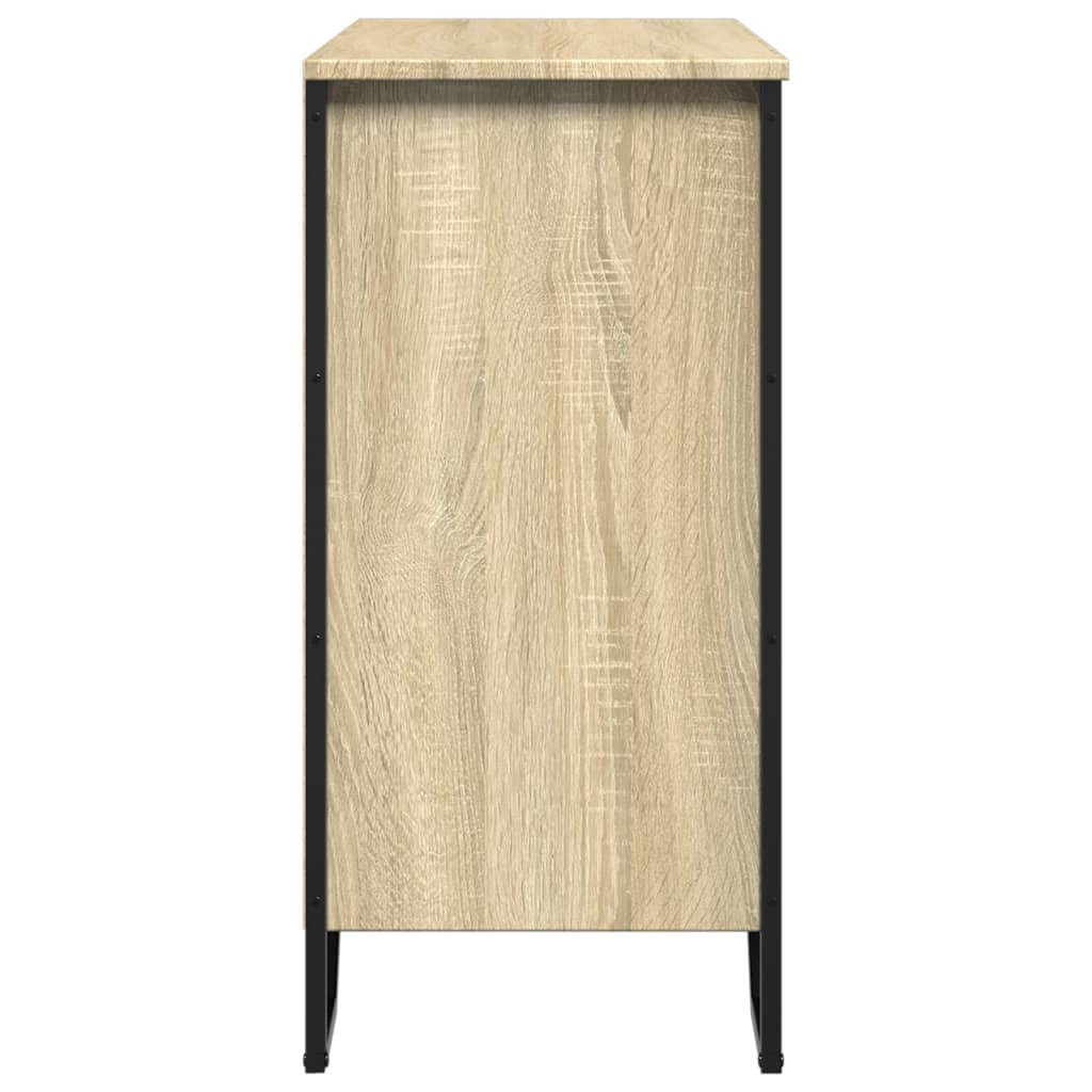 Sideboard Sonoma Oak 78x35.5x74.5 cm Engineered Wood