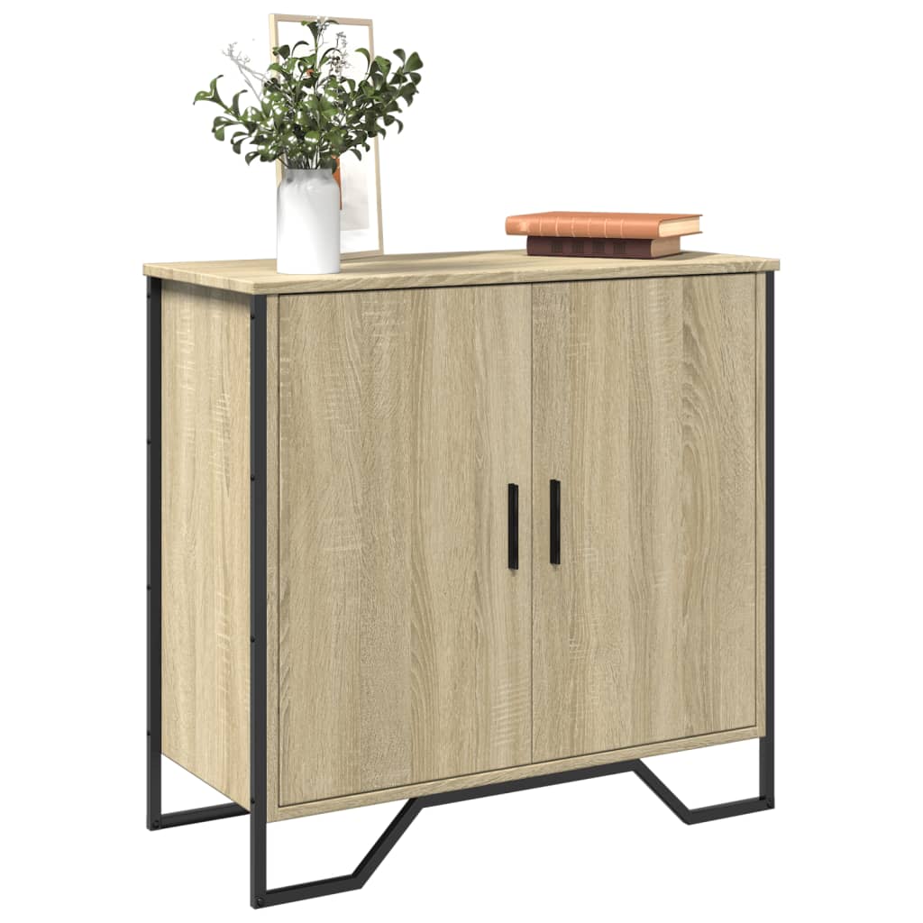 Sideboard Sonoma Oak 78x35.5x74.5 cm Engineered Wood