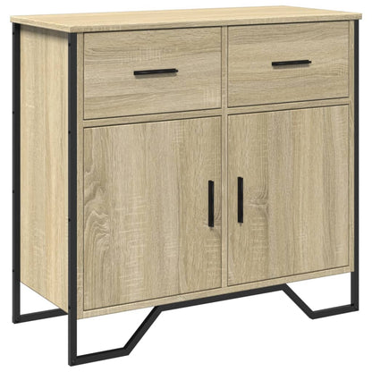 Sideboard Sonoma Oak 79.5x35.5x74.5 cm Engineered Wood