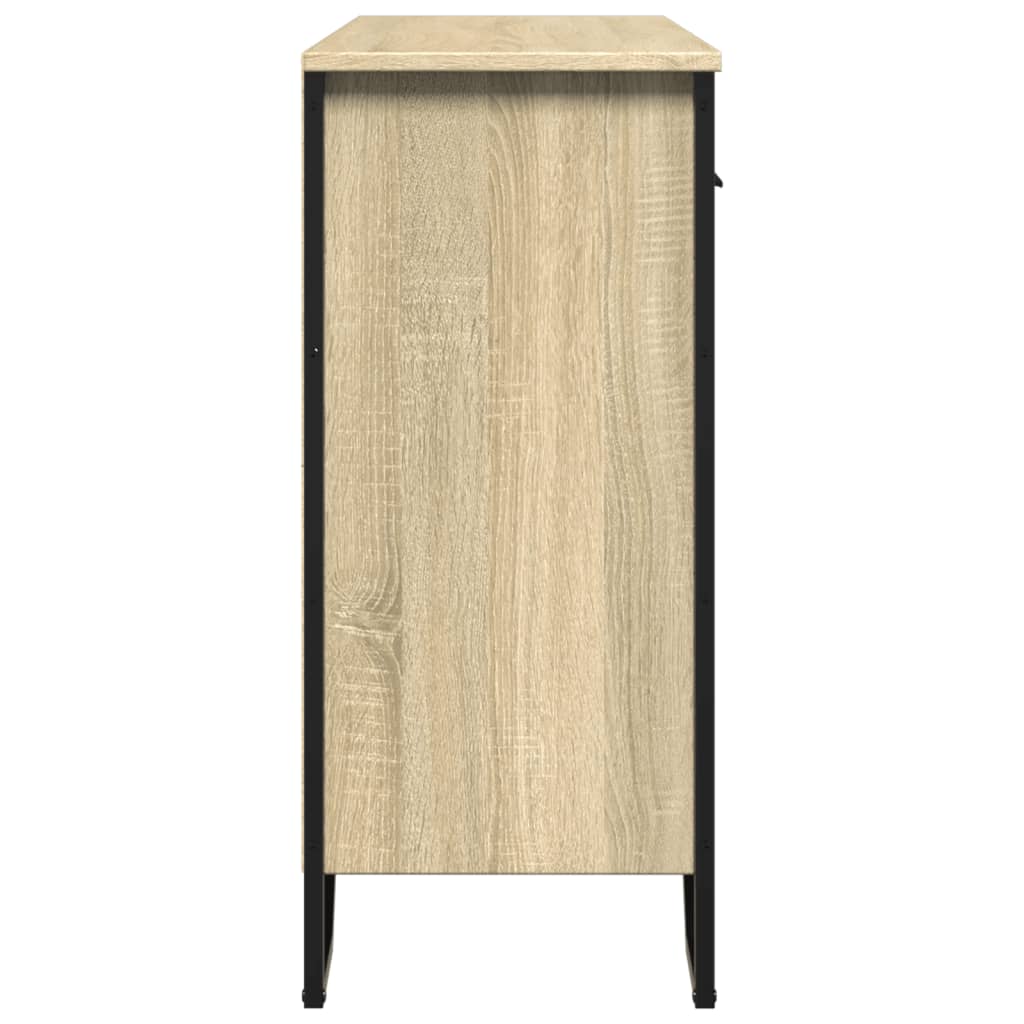 Sideboard Sonoma Oak 97x32.5x74.5 cm Engineered Wood